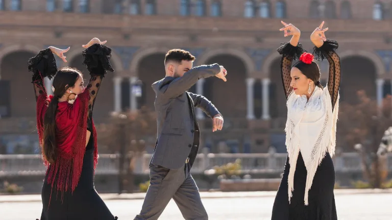 Show de flamenco in Sevilla