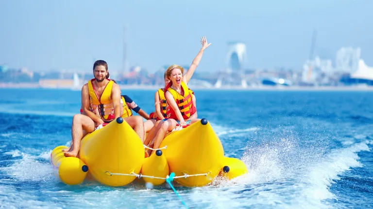 Jet ski, banana boat, parasailing