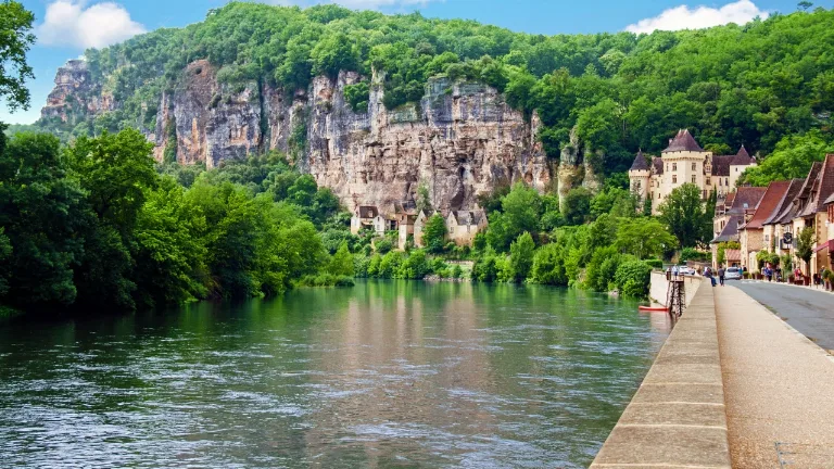 Plimbare cu barca pe raul Dordogne